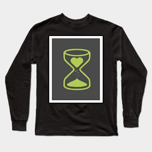 Love and time illustration Long Sleeve T-Shirt